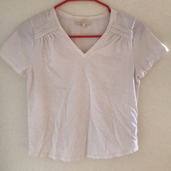 Classic Maje White Ecru Cotton Top - Picture 2 of 7